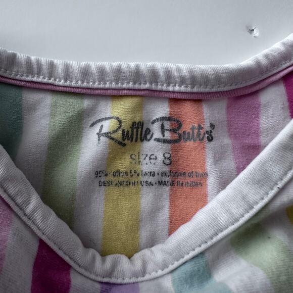 Ruffle Butts rainbow top bundle - Picture 5 of 6